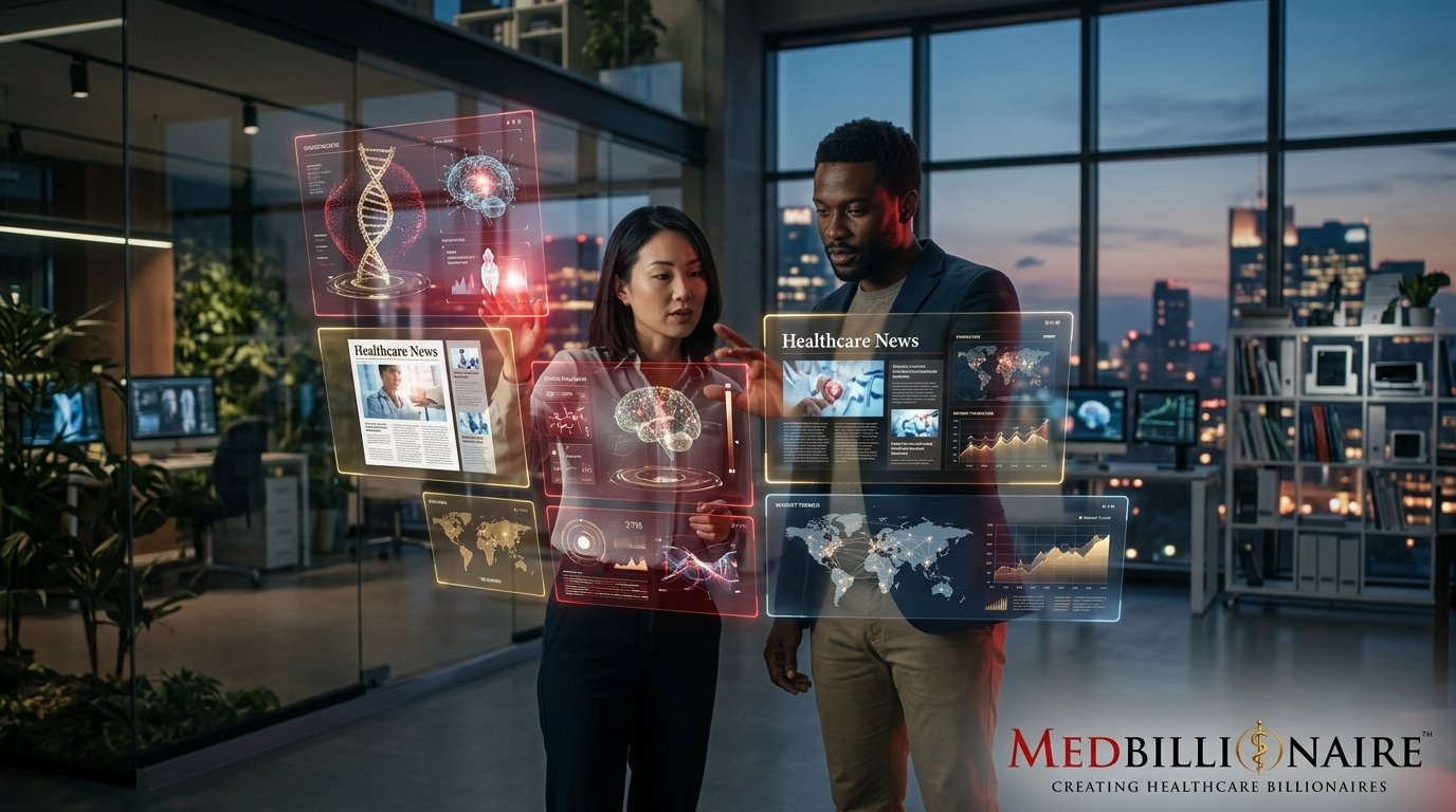Healthcare News Entrepreneurship, Explore Medical Publishing, Specialist Brands and Business Opportunities with MedBillionaire™